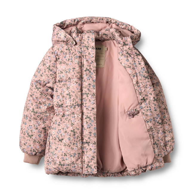 Wheat Pufferjacke Eli rose powder flowers